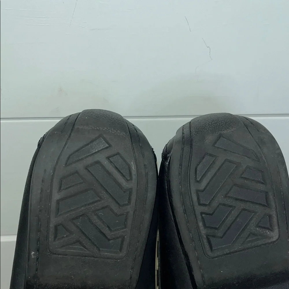 FRYE & CO. MENS LEWIS‎ VENETIAN LOAFER DRIVING MOC BLACK LEATHER 13 M